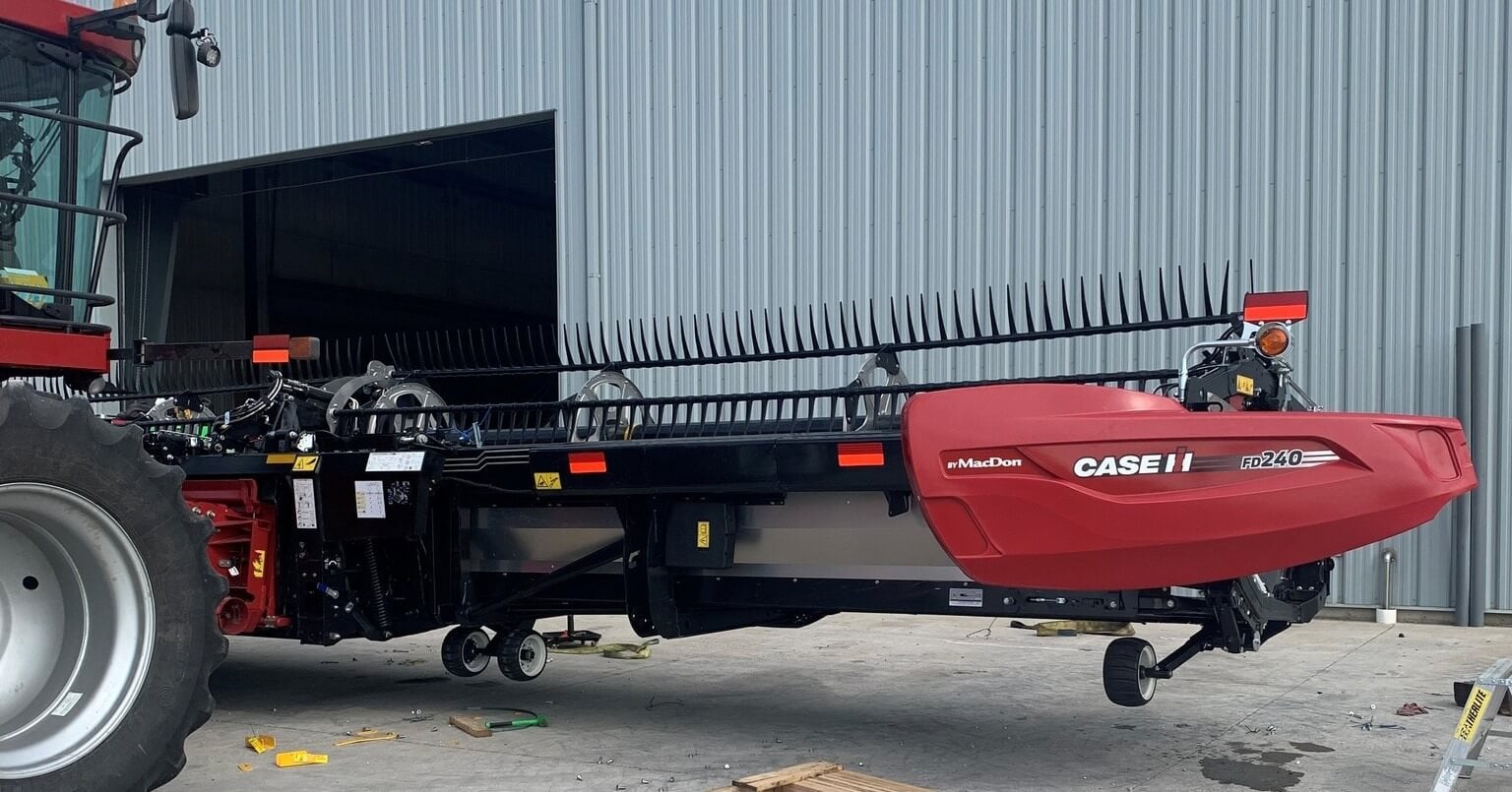 Case IH FD240 header by MacDon